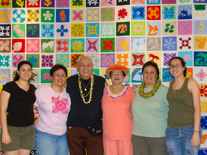 This ‘ohana of Hawaiian quiltmakers weave aloha into every stitch